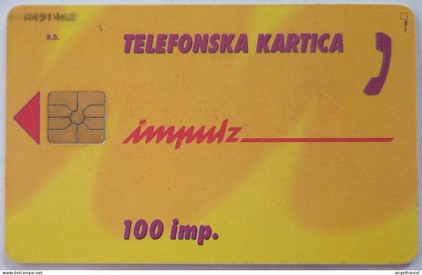 Slovenia Impulz 100 Unit Chip Card - Postojnska Jama - Slovenië