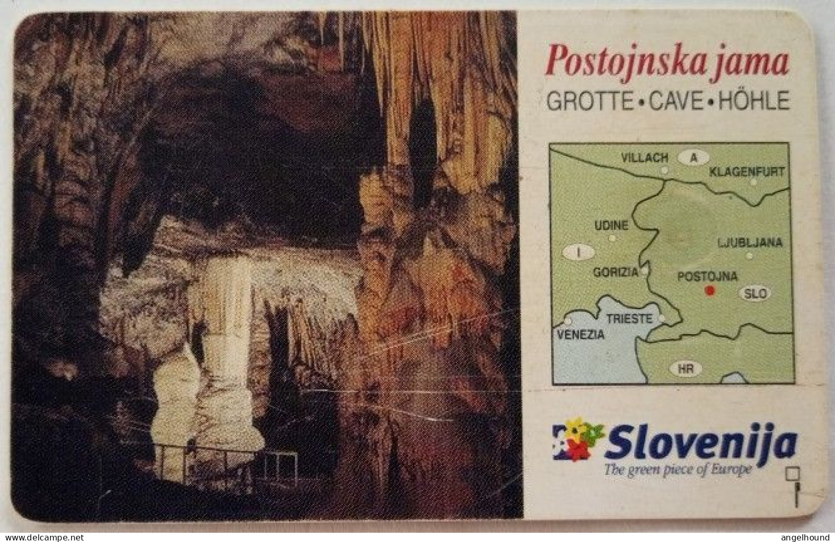 Slovenia Impulz 100 Unit Chip Card - Postojnska Jama - Slovenië