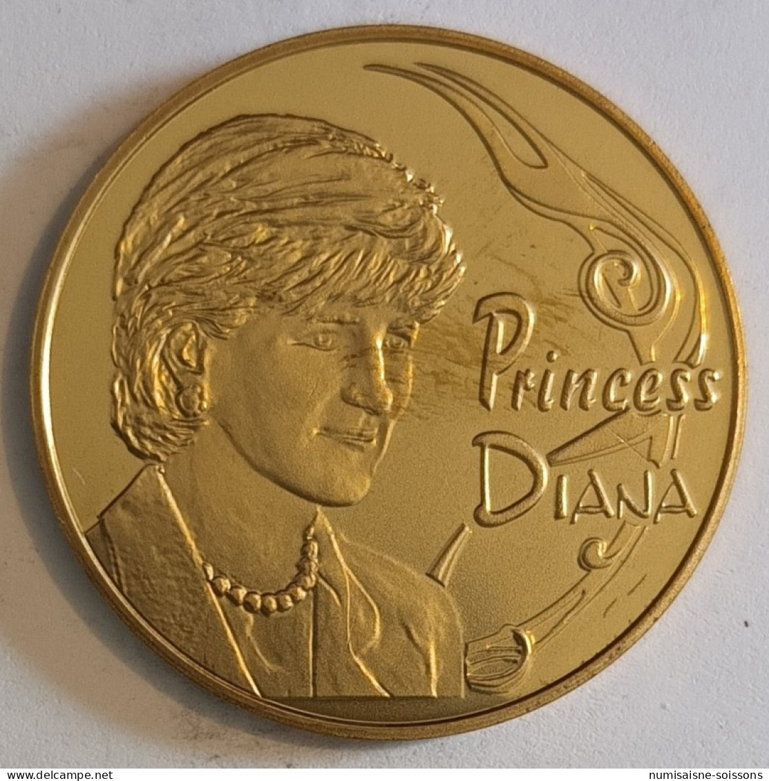 MÉDAILLE - PRINCESSE DIANA - 1997-2007 - FDC - Other & Unclassified