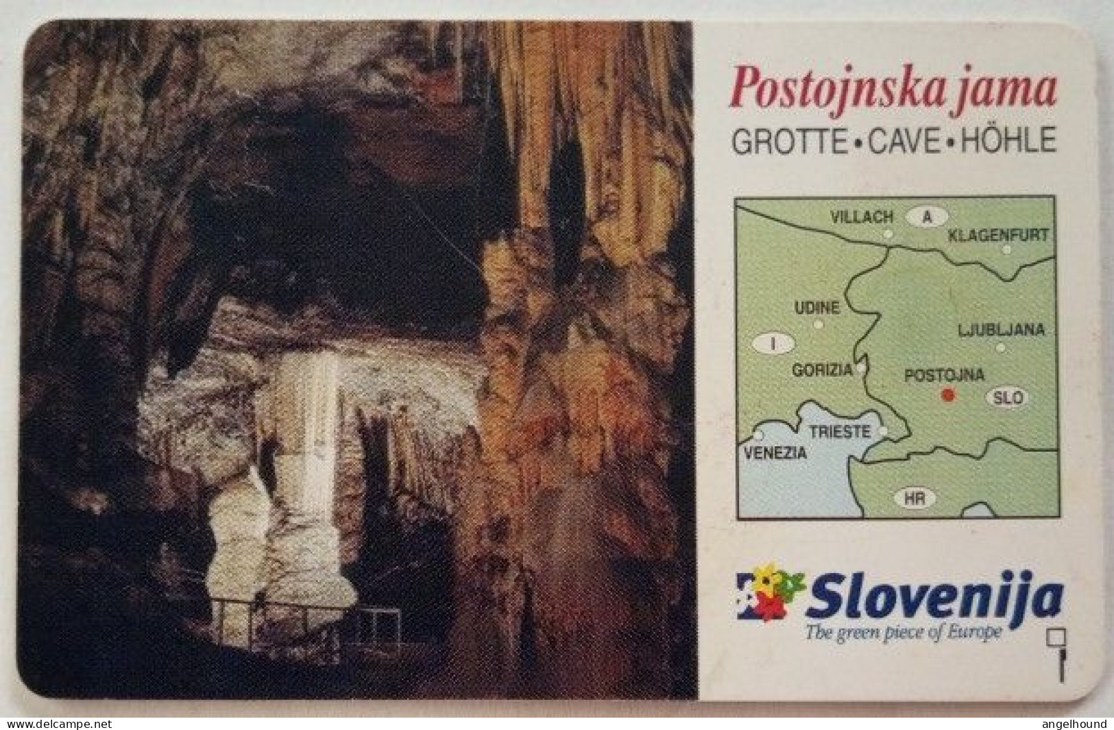 Slovenia Impulz 100 Units Chip Card - Potojnska Jama - Ponatis - Slovenië