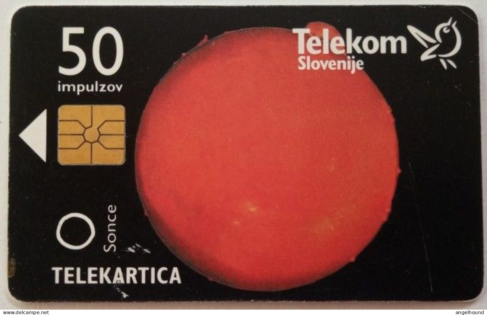 Slovenia 50 Units Chip Card - Sonce - Slovénie