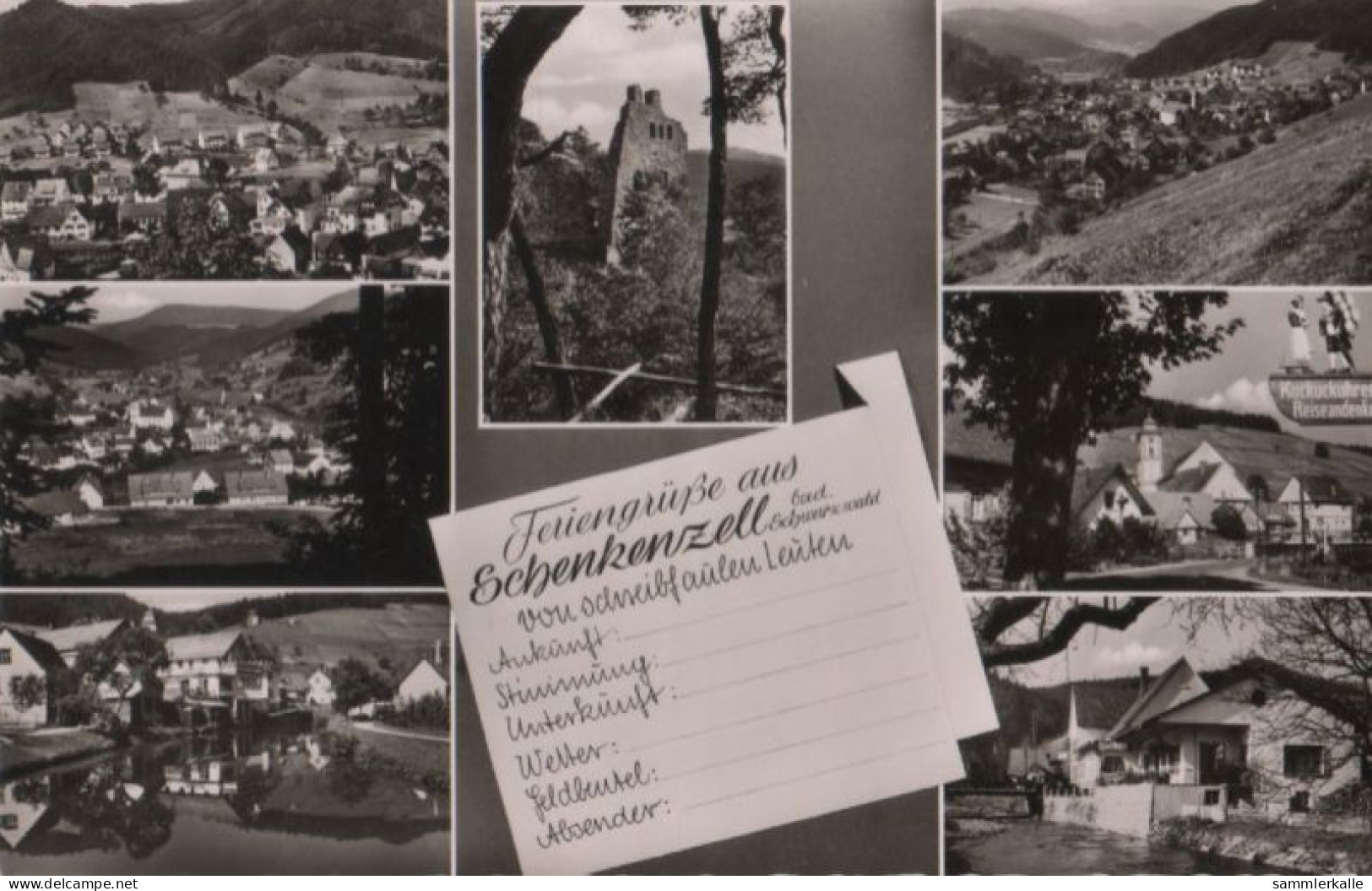58010 - Schenkenzell - 7 Teilbilder - Ca. 1960 - Rottweil