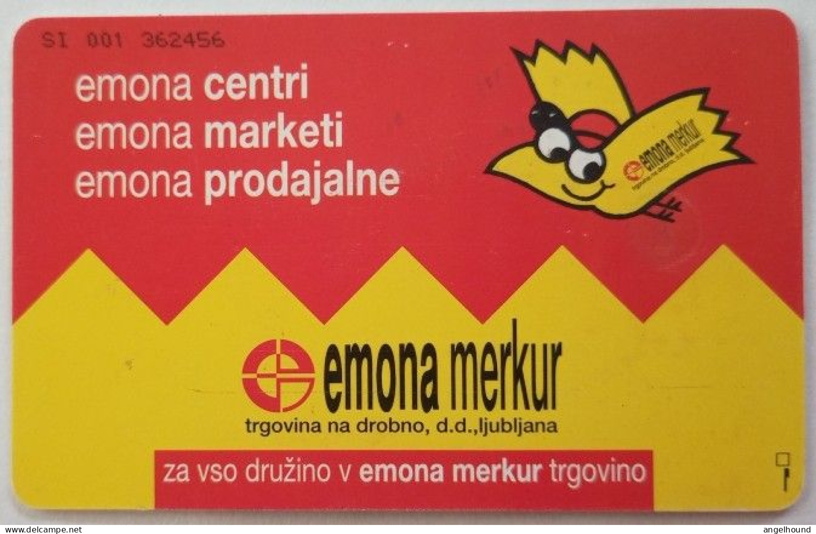 Slovenia 50 Units Chip Card - Mars / Emona Merkur - Slovénie
