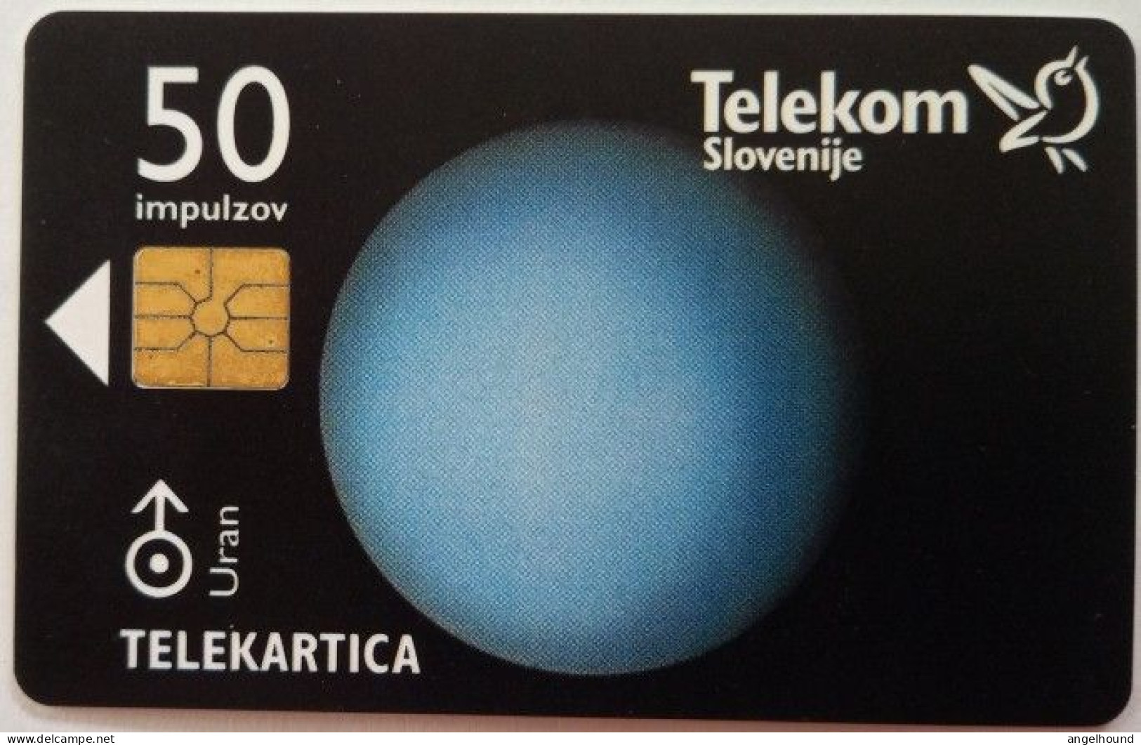 Slovenia 50 Units Chip Card - Uran / Od Vrat Do Vrat ( Posta ) - Slowenien