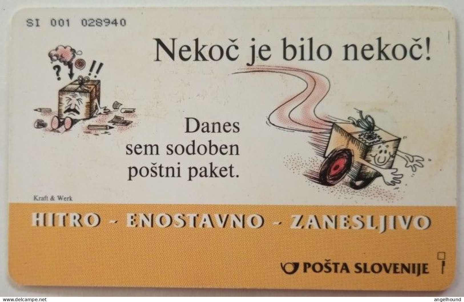 Slovenia 50 Units Chip Card - Neptun / Sosoben Postni Paket - Slovenia