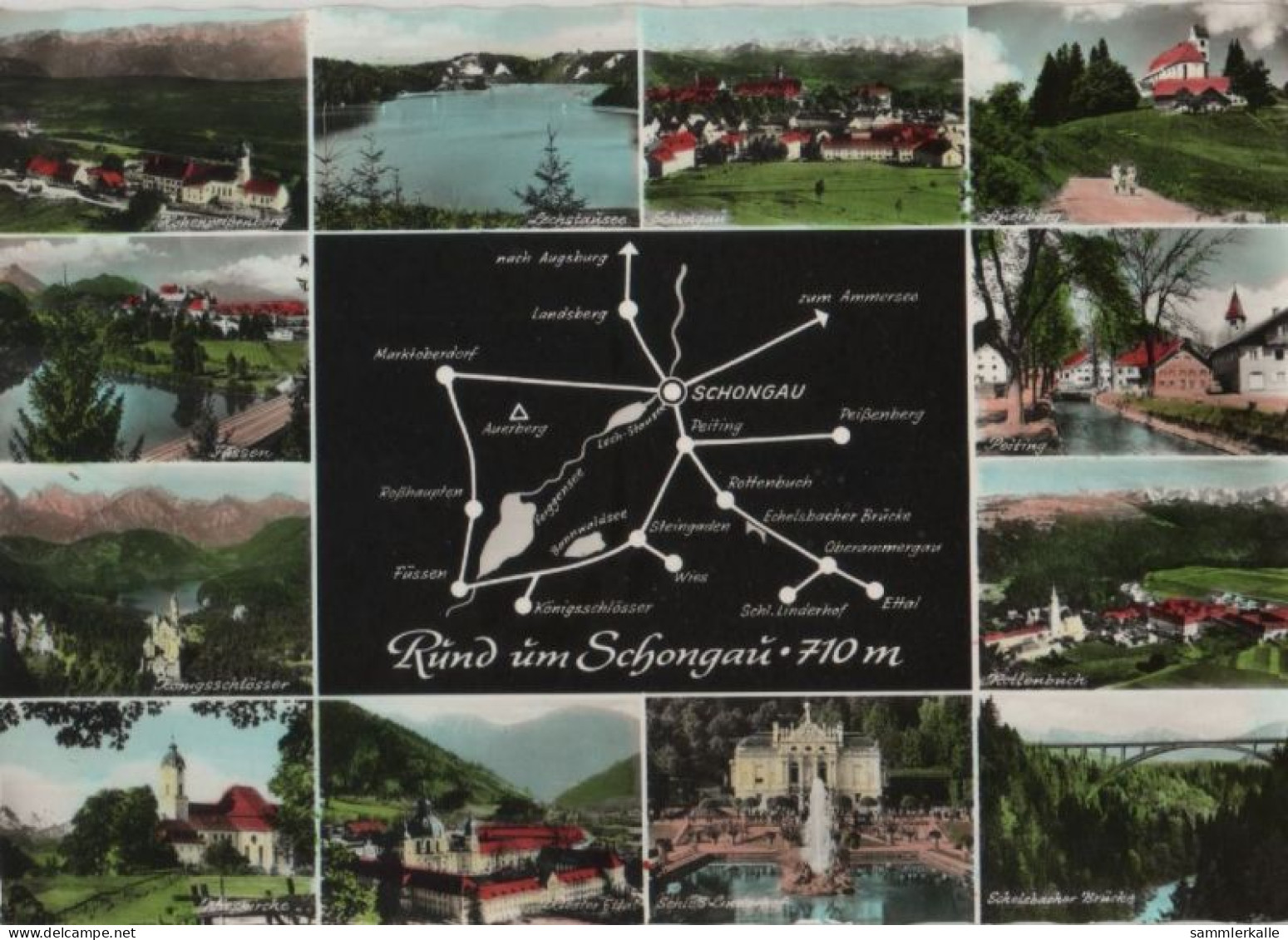 75082 - Schongau - Umgebung, U.a. Hohenpeissenberg - 1975 - Weilheim