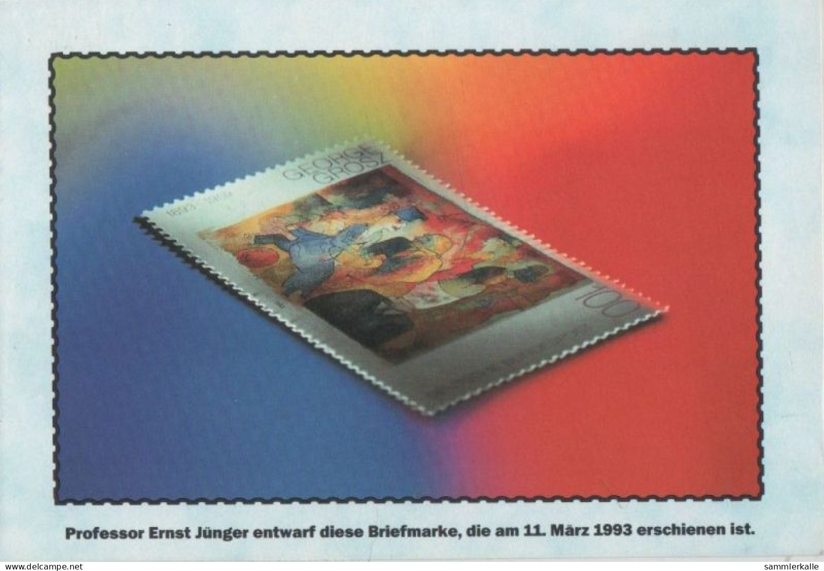 116481 - Briefmarke Von Prof. Ernst Jünger - Postal Services