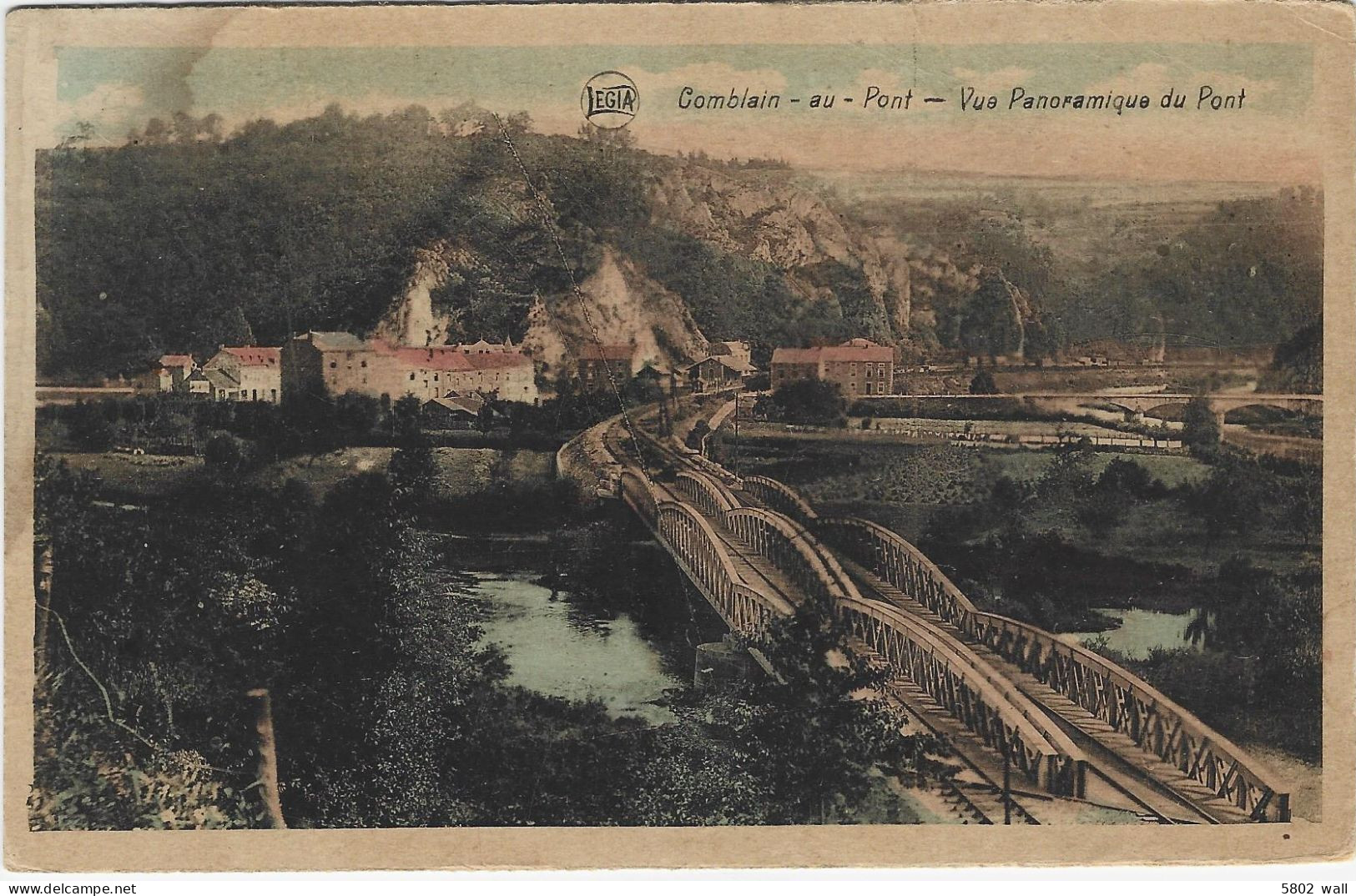 COMBLAIN-AU-PONT : Vue Panoramique Du Pont - Comblain-au-Pont