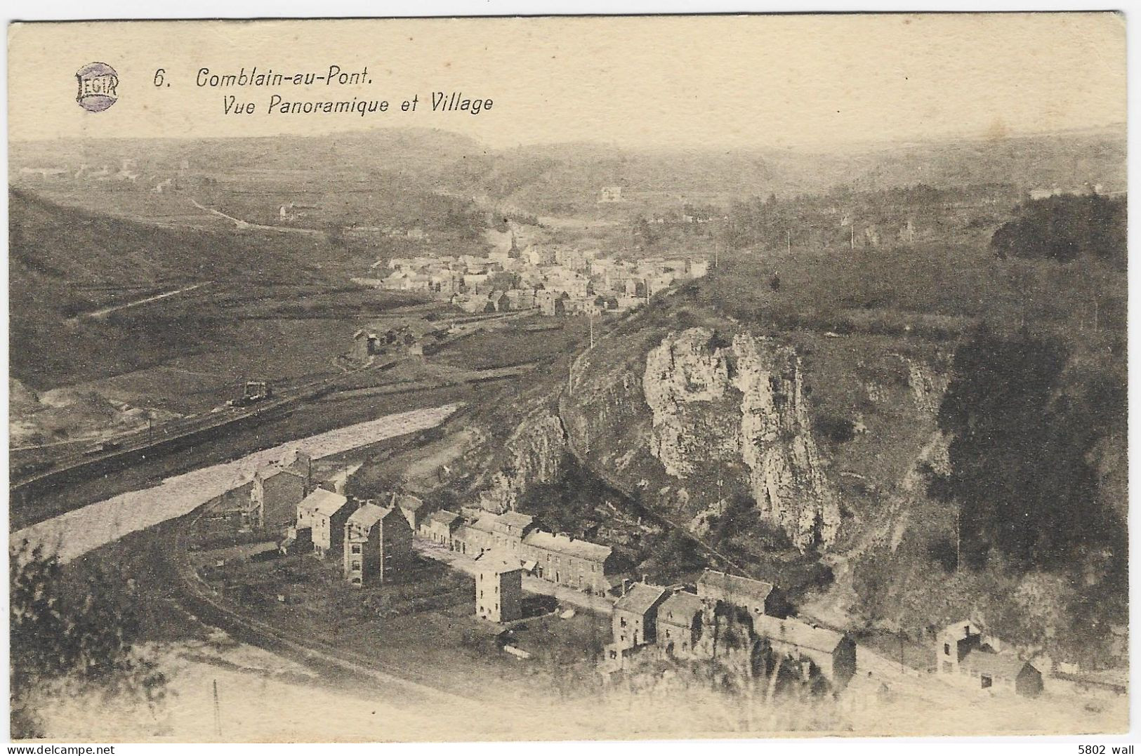 COMBLAIN-AU-PONT : Vue Panoramique Et Village - Comblain-au-Pont