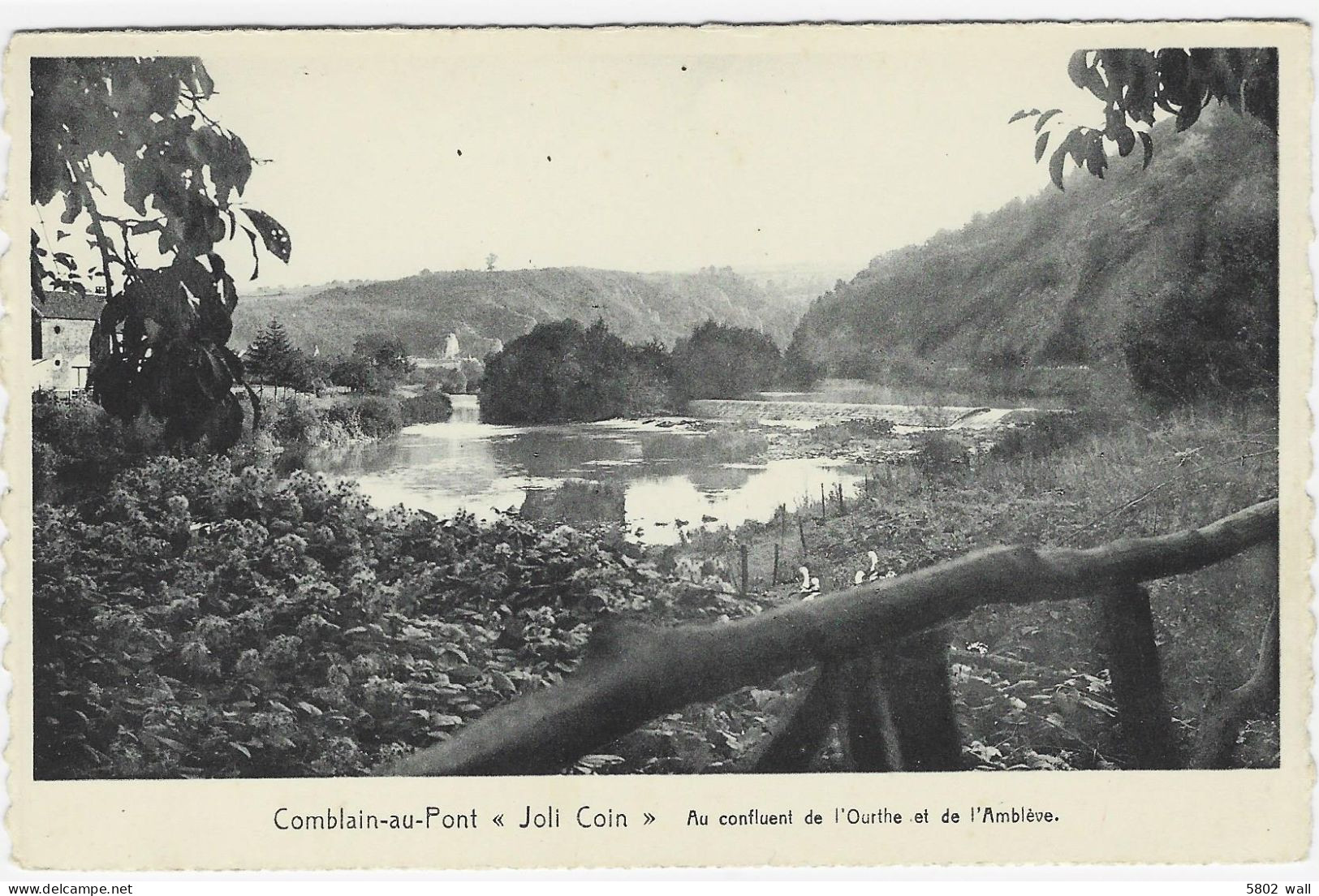 COMBLAIN-AU-PONT : "Joli Coin" Au Confluent De L'Ourthe Et De L'Amblève - Comblain-au-Pont