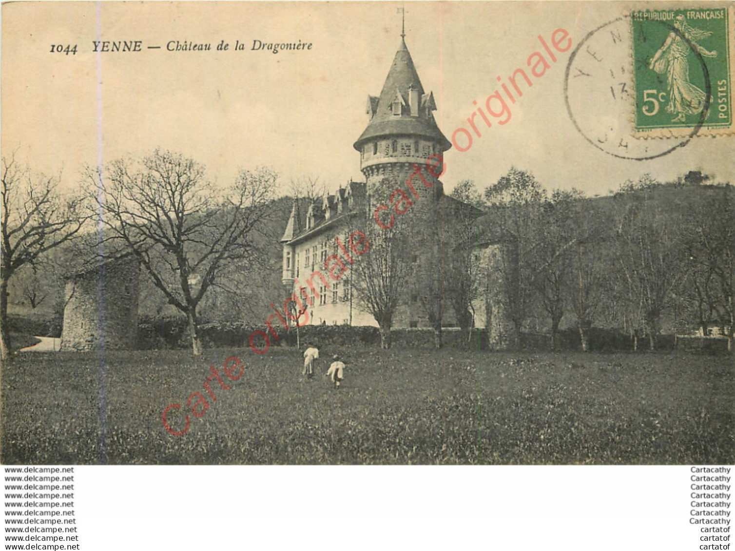 73.  YENNE .  Château De La Dragonière . - Yenne