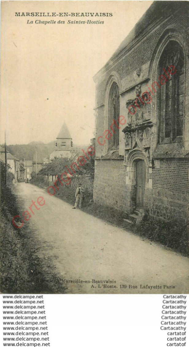 60.  MARSEILLE EN BEAUVAISIS .  La Chapelle Des Saintes Hosties . - Marseille-en-Beauvaisis