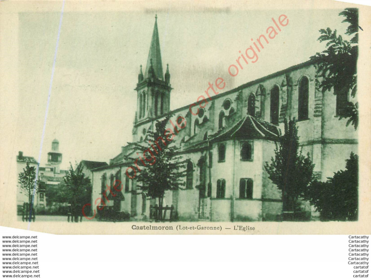 47.  CASTELMORON .  L'Eglise . - Castelmoron