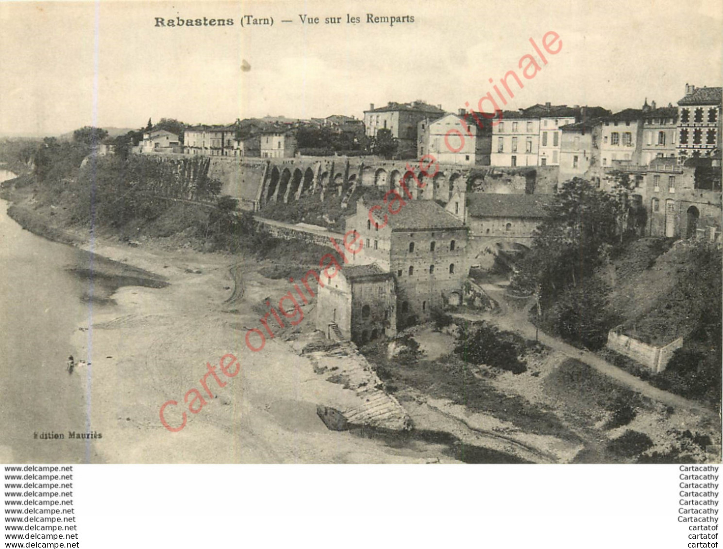 81.  RABASTENS .  Vue Sur Les Remparts . - Rabastens