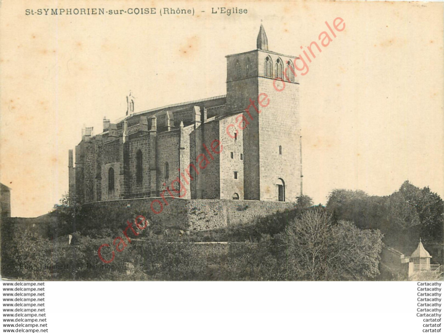 69.  SAINT SYMPHORIEN SUR COISE .  L'Eglise . - Saint-Symphorien-sur-Coise