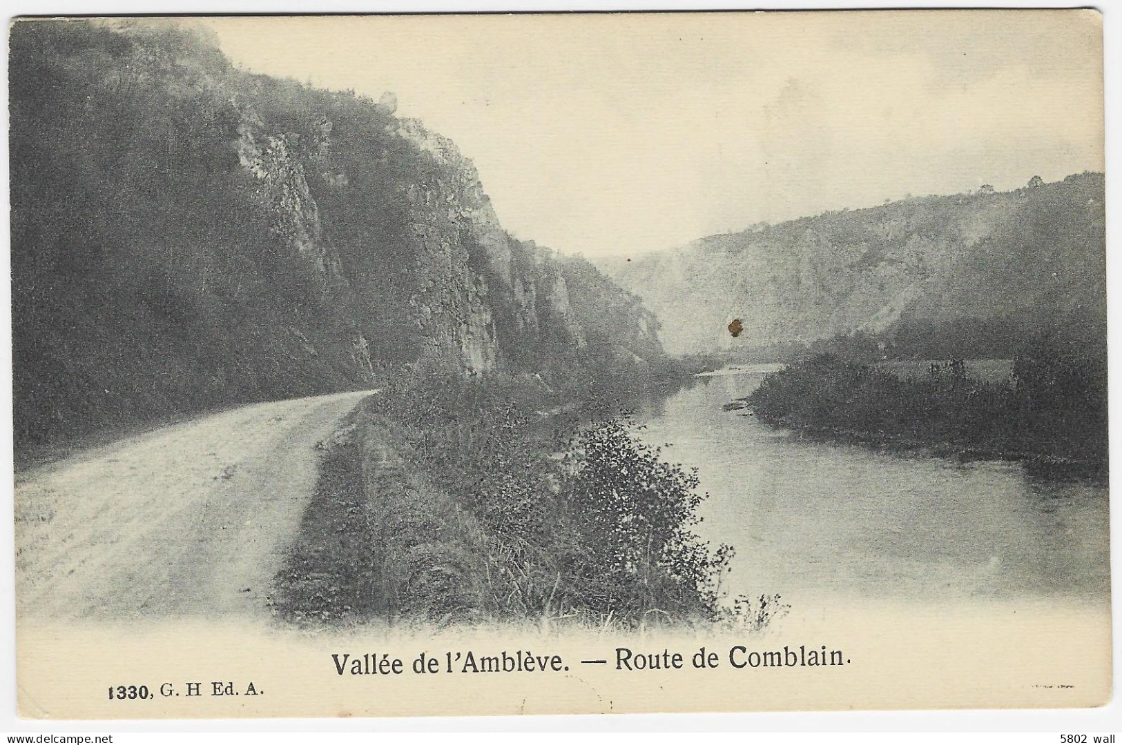 COMBLAIN-AU-PONT : Vallée De L'Amblève - Route De Comblain - Comblain-au-Pont