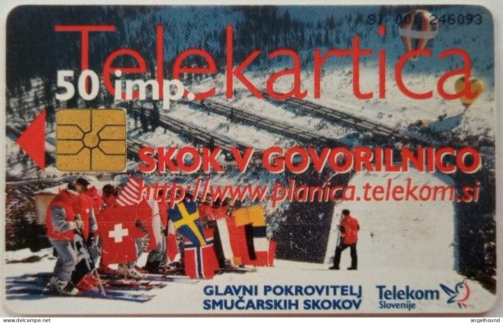 Slovenia 50 Units Chip Card - Skok V Govorilnico - Slovénie