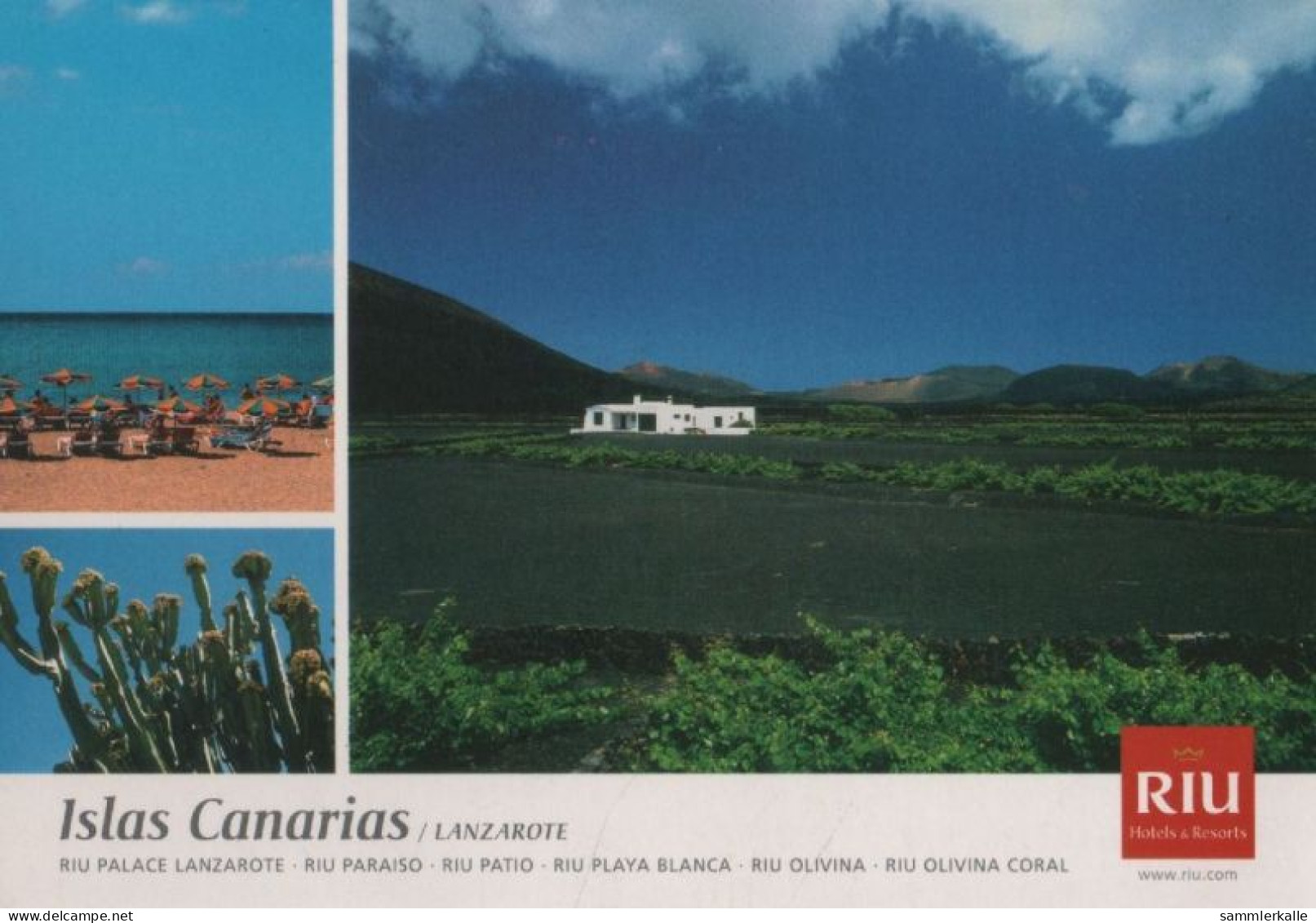91590 - Spanien - Lanzarote - Mit 3 Bildern - Ca. 1995 - Lanzarote
