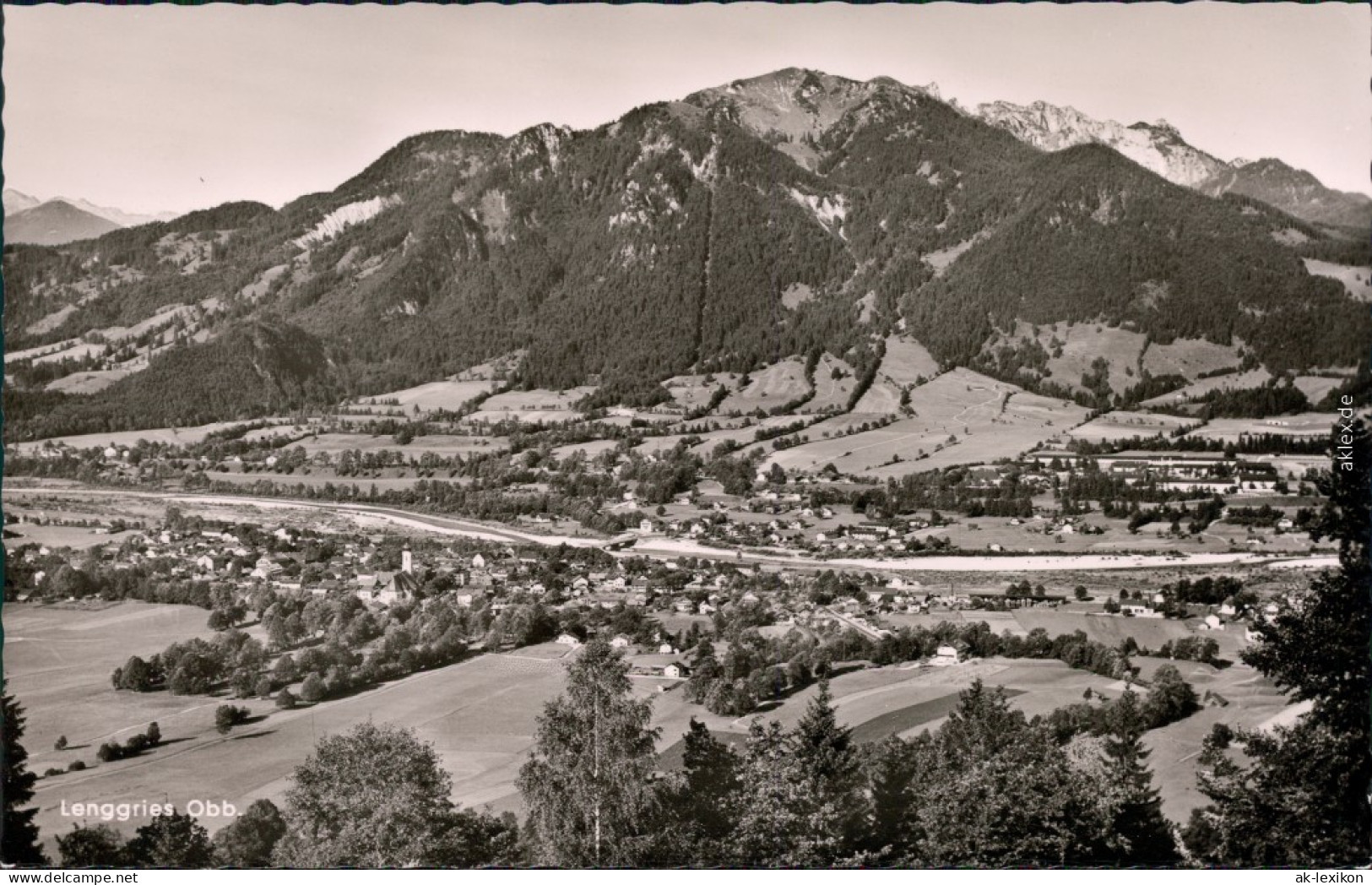 Lenggries Brauneck (1555 M) Und Benediktenwand (1802 M) 1968 - Lenggries