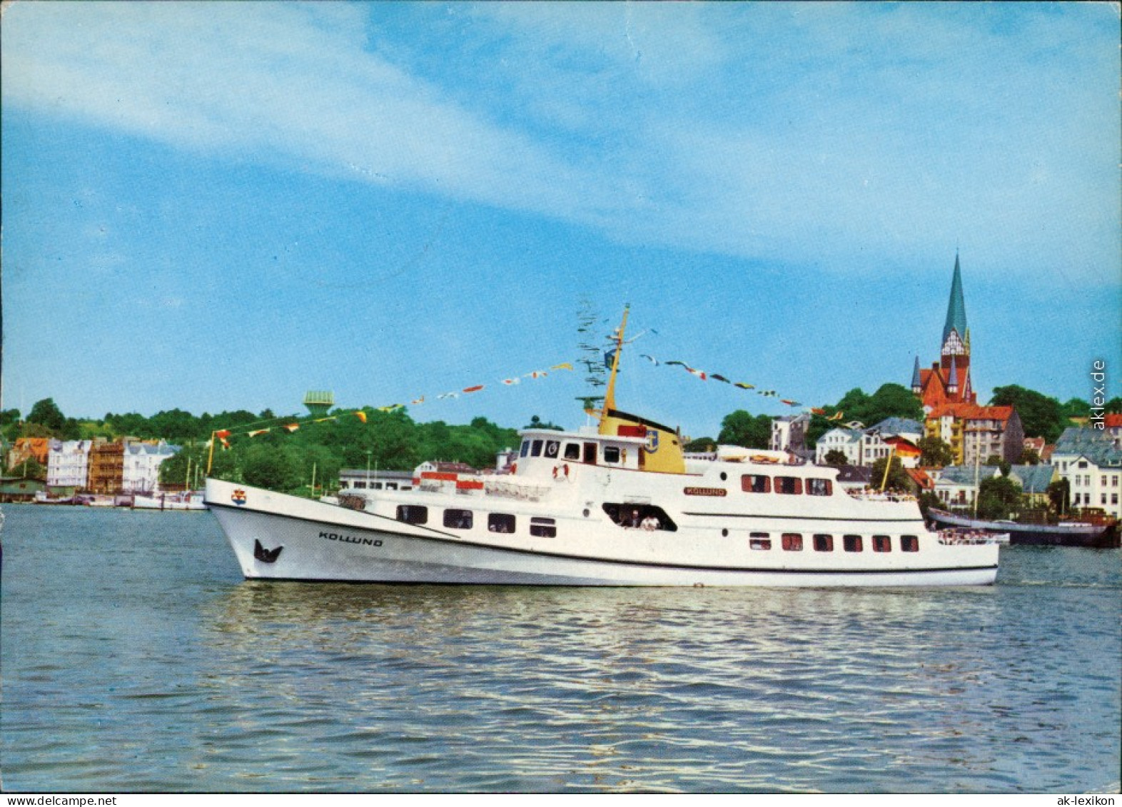 Ansichtskarte  Schiffsfähre MS "Kollund" 1994 - Ferries