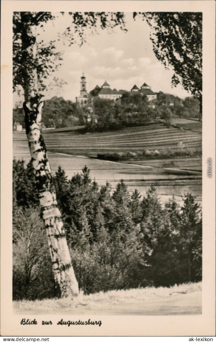 Ansichtskarte Augustusburg Schloss Augustusburg 1957 - Augustusburg