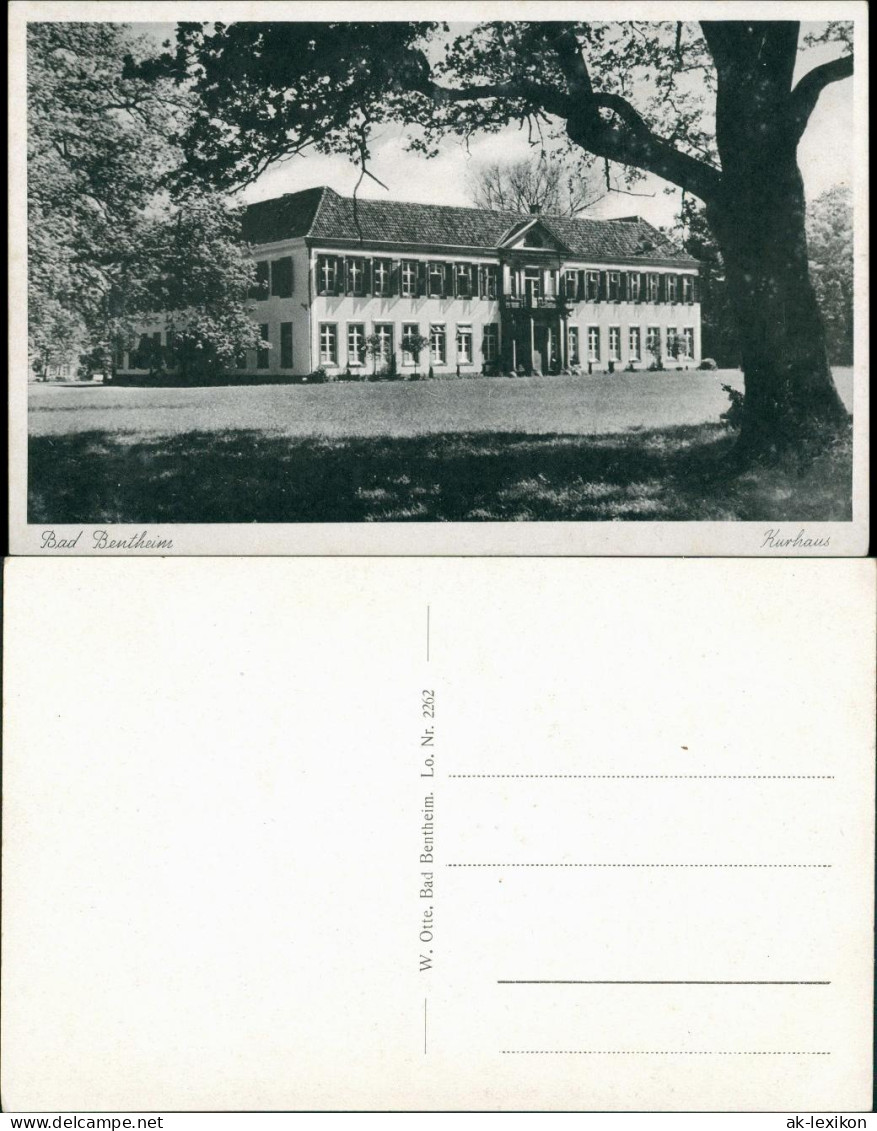 Ansichtskarte Bad Bentheim Kurhaus 1956 - Bad Bentheim