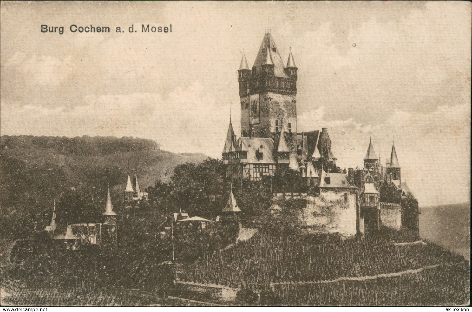 Ansichtskarte Cochem Kochem Reichsburg Cochem 1925 - Cochem