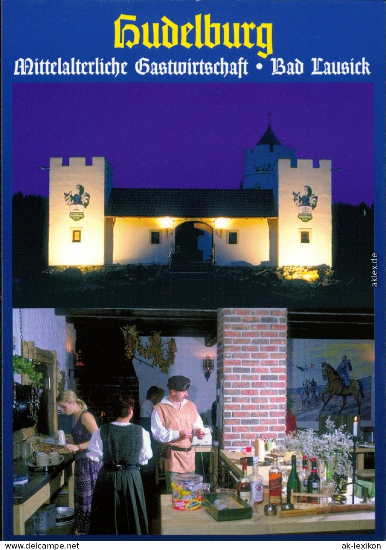 Ansichtskarte Bad Lausick Lausigk Hudelburg 1995 - Bad Lausick