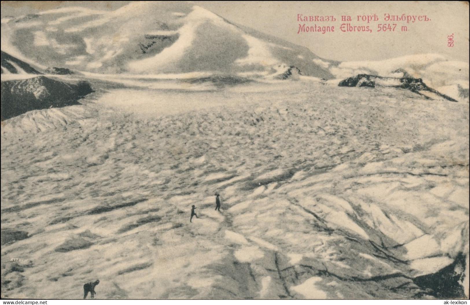 Rußland Россия  Balkarien Кабардино-Балкария Kaukasus Elbrus Эльбрус 1911 - Russland