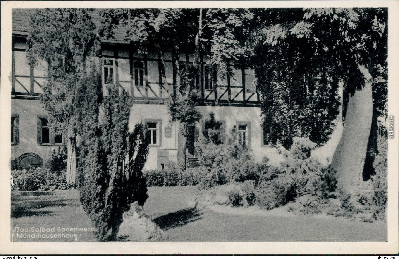 Ansichtskarte Bodenwerder Münchhausen-Haus 1960 - Bodenwerder