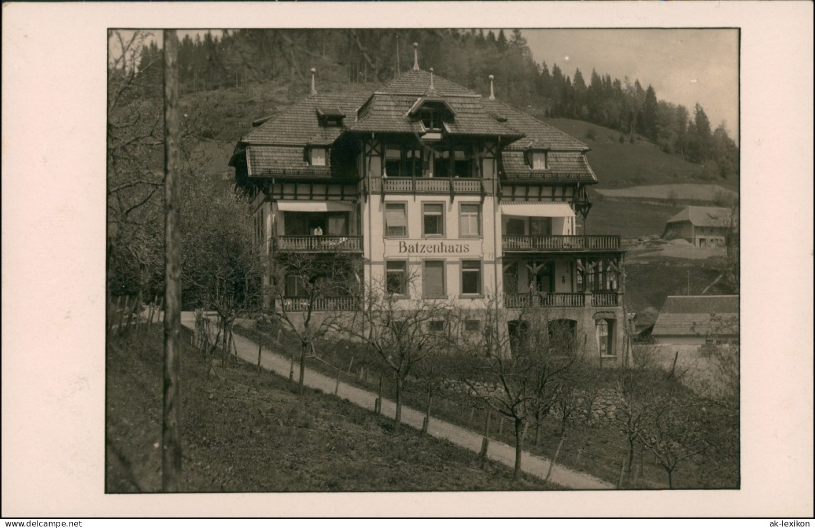 Foto Todtmoos Partie Am Batzenhaus 1925 Privatfoto - Todtmoos