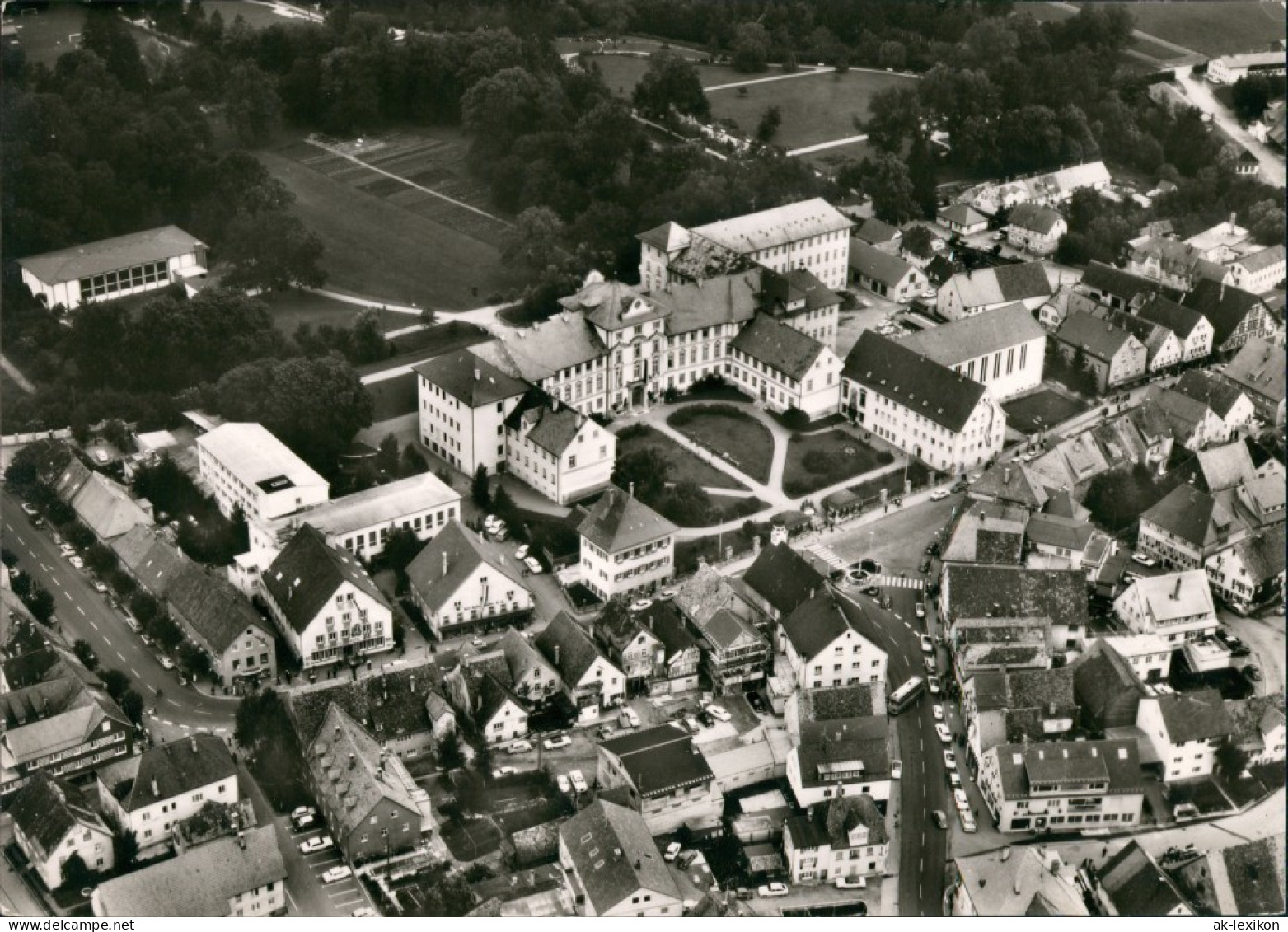 Ansichtskarte Bad Wurzach Luftbild 1964 - Bad Wurzach