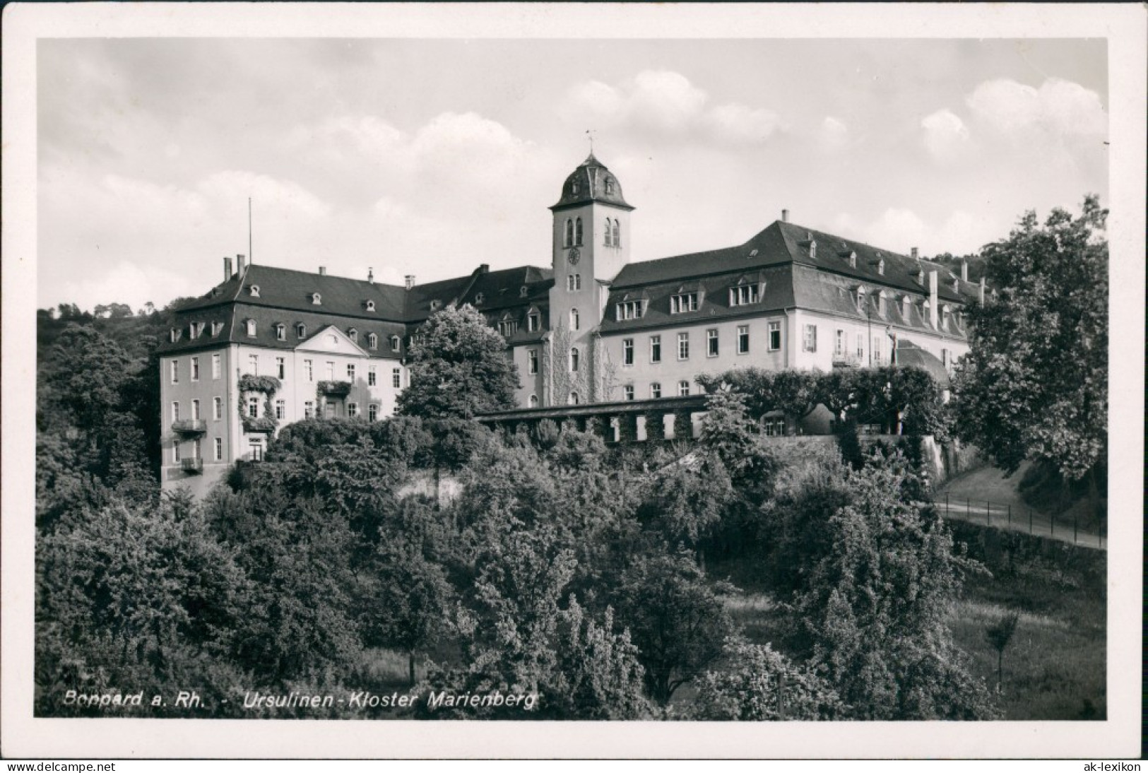 Ansichtskarte Boppard Ursulinen-Koster Marienberg 1934 - Boppard