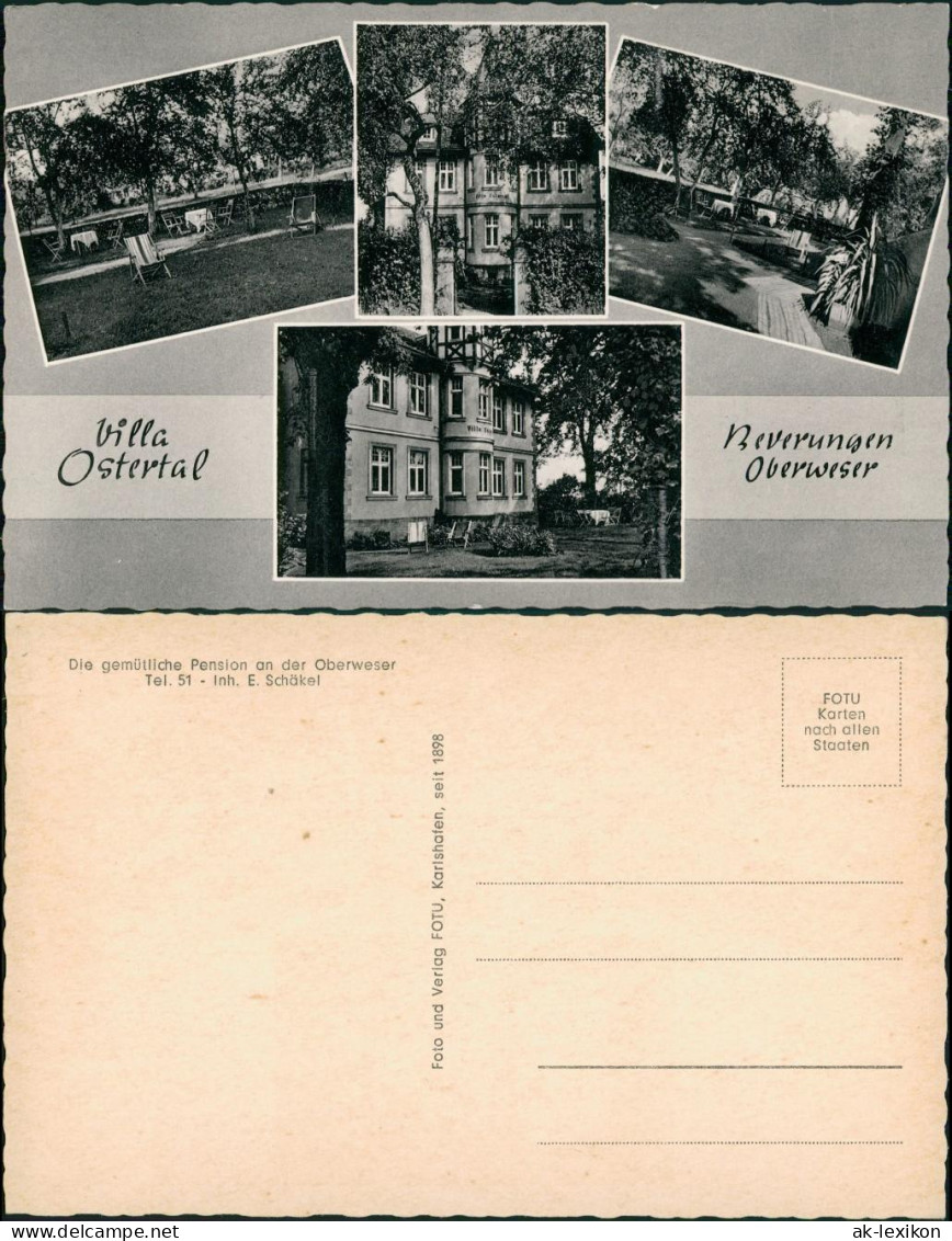 Ansichtskarte Beverungen Villa Ostertal 4 Bild 1964 - Beverungen
