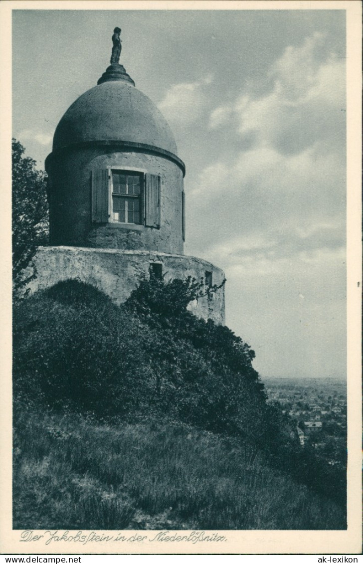 Ansichtskarte Niederlößnitz-Radebeul Der Jakobstein 1928  - Radebeul