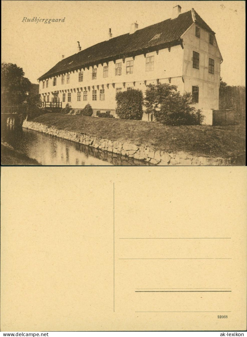 Postcard Dannemare Rudbjerggård/Rudbjerggaard 1913 - Dänemark