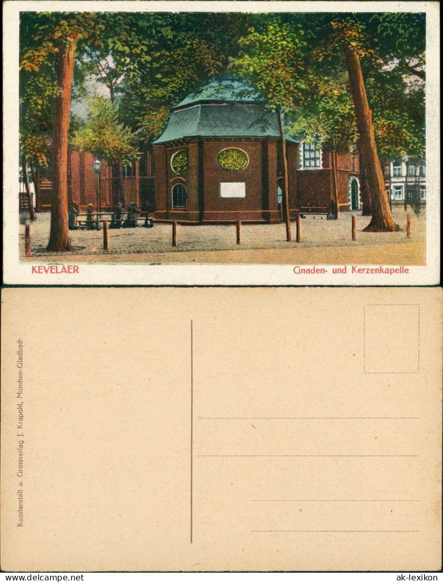 Ansichtskarte Kevelaer Gnaden- Und Kerzenkapelle 1918 - Kevelaer