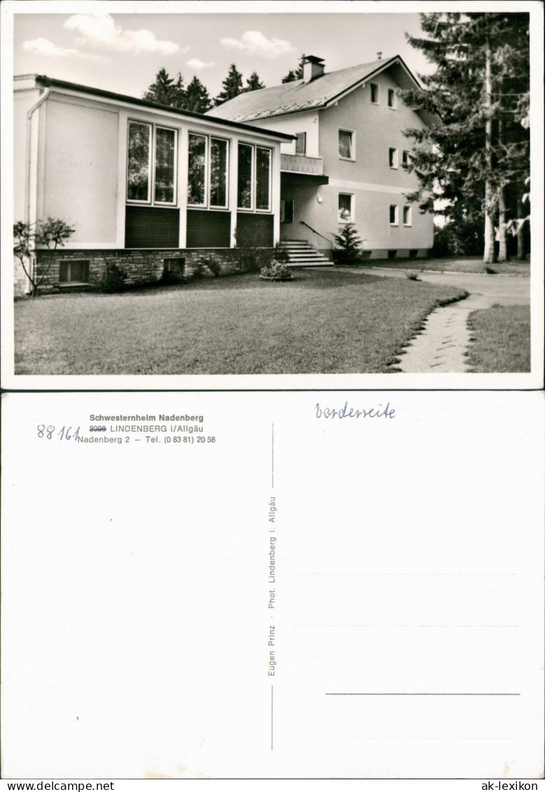 Ansichtskarte Lindenberg Schwesternheim Nadenberg 1965 - Lindenberg I. Allg.