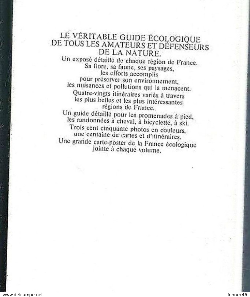 * Guide De La Nature En France (Français) Cartonné – De Arthus BERTRAND - Nature