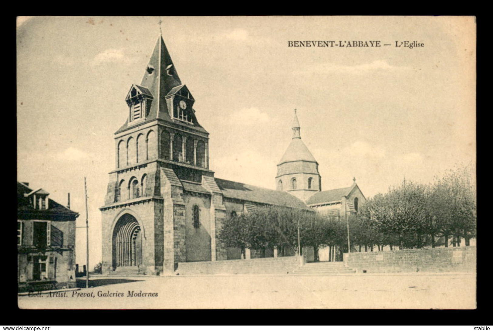 23 - BENEVENT-L'ABBAYE - L'EGLISE - Benevent L'Abbaye