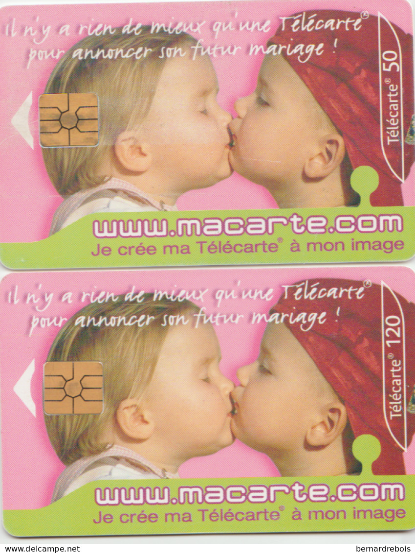 TC18 - 2 TC - MA CARTE.COM, 120 ET 50 U, Pour 1 Euro - Suisse