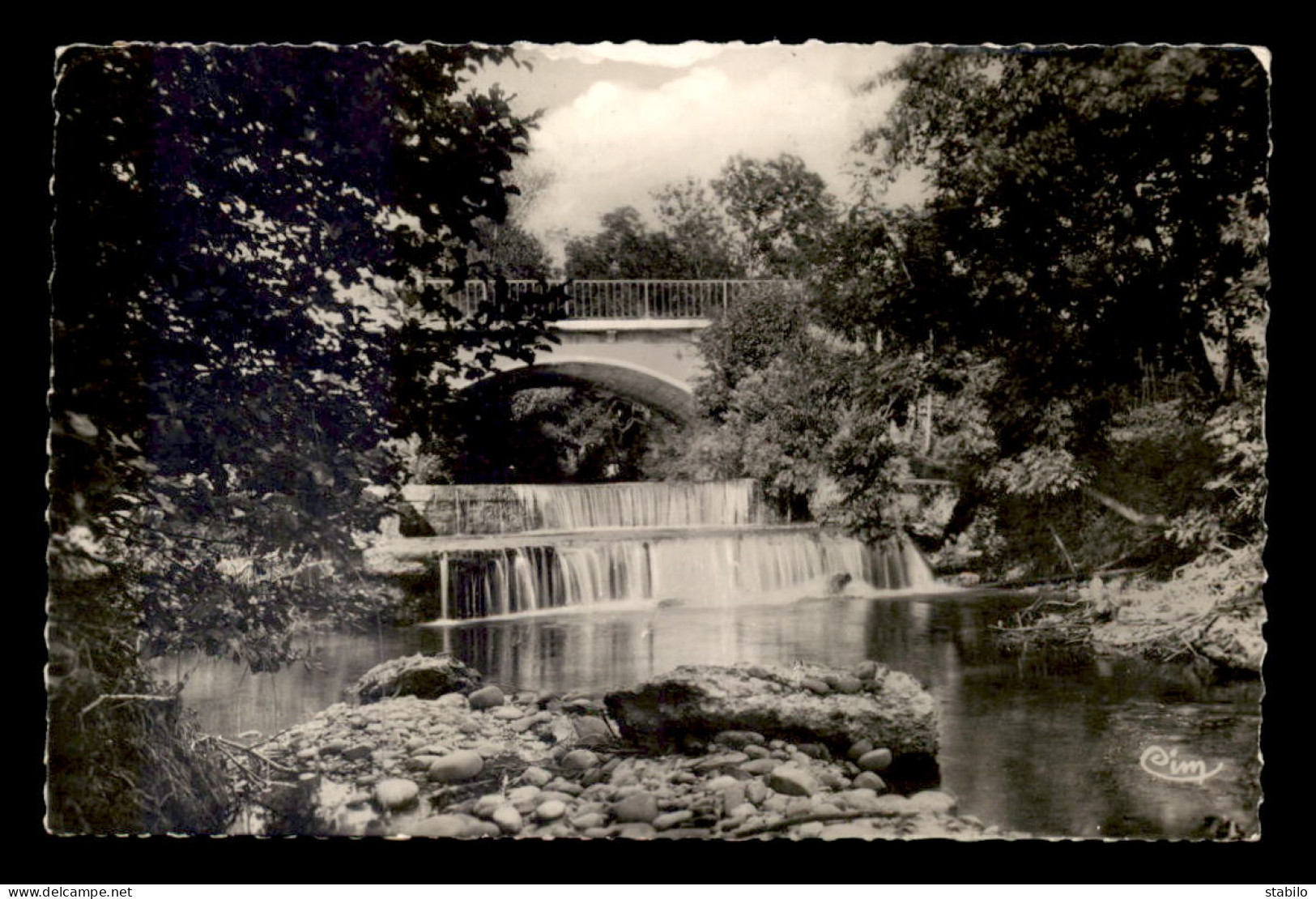 38 - ROYBON - LA GALAURE - L'ECLUSE ET LE PONT DU CHALFARD - Roybon