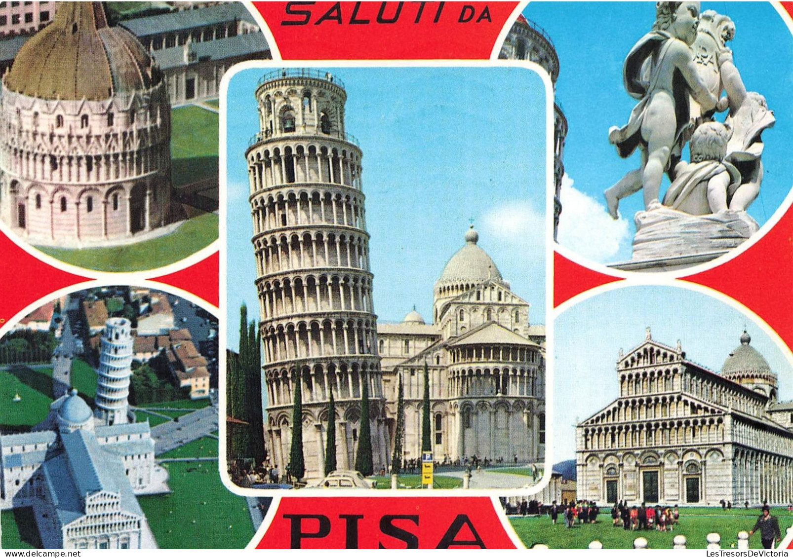 ITALIE - Pisa - Multivues - Colorisé - Carte Postale - Pisa