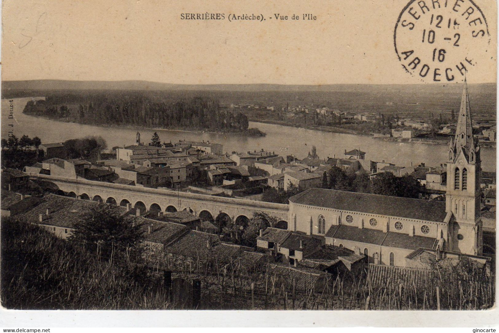 Serrieres Vue De L'ile - Serrières