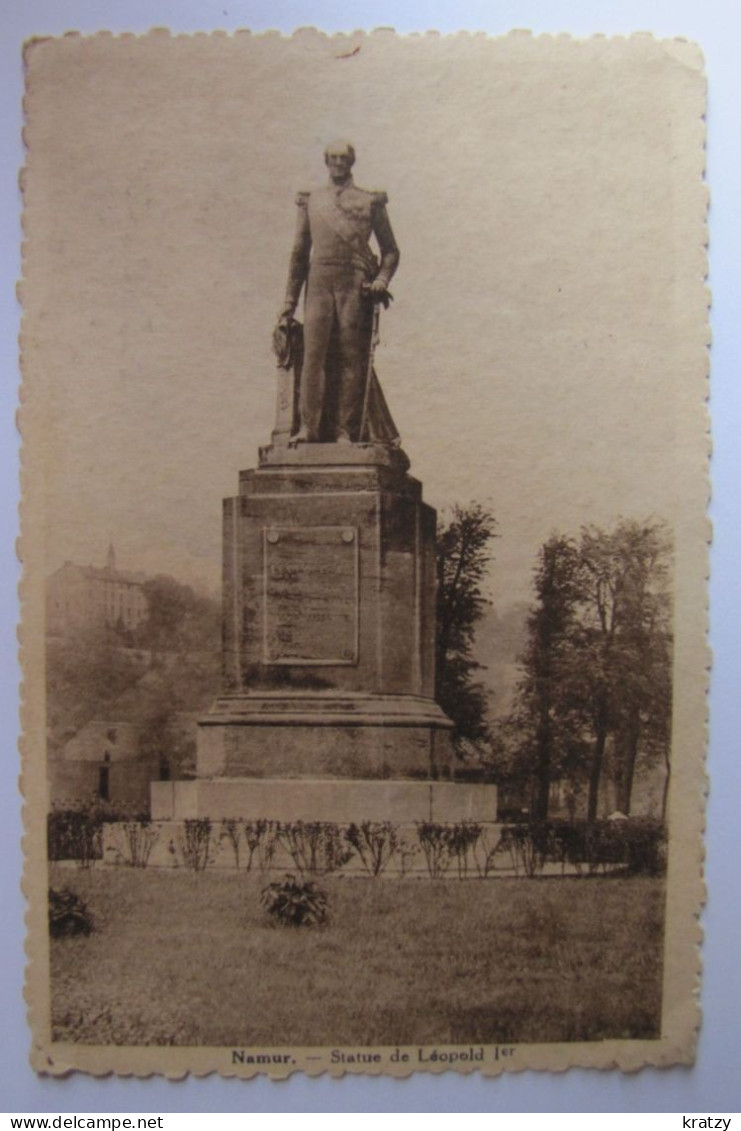 BELGIQUE - NAMUR - VILLE - Statue De Léopod Ier - Namen