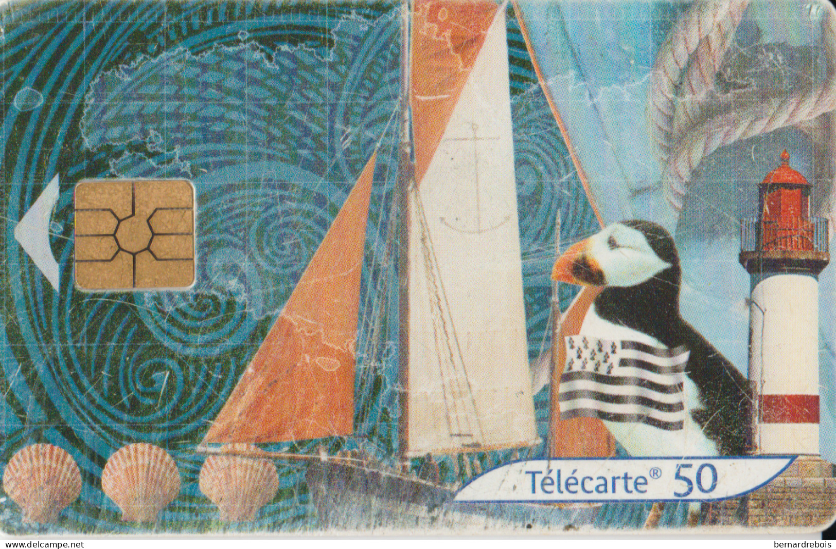 TC18 - F1163 - BRETAGNE 2, Cote 28 €,légèrement Usée, Bradée 1 € - Svizzera