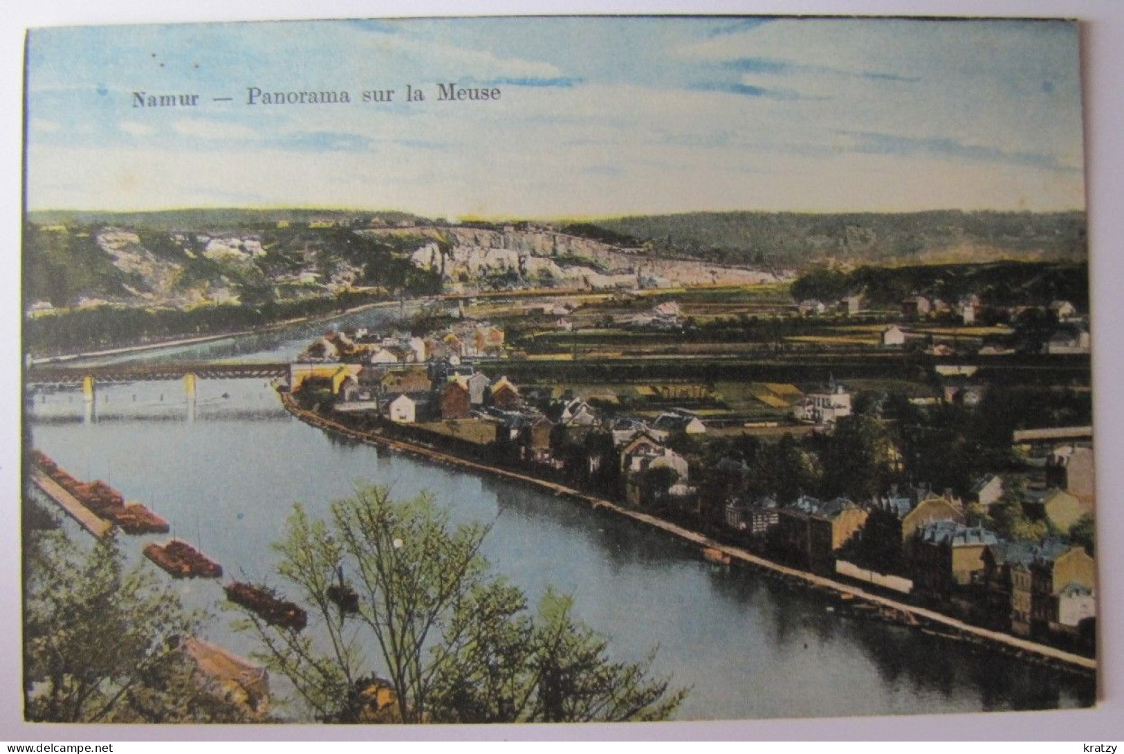 BELGIQUE - NAMUR - VILLE - Panorama Sur La Meuse - Namen