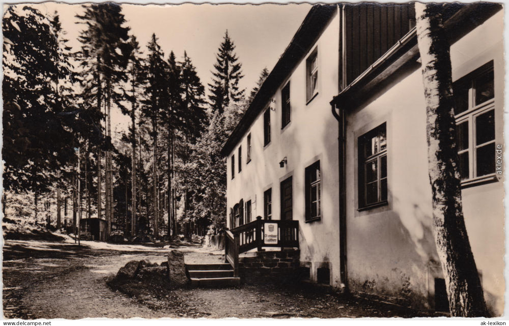 Fotokarte Olbernhau Erzgebirge Kinderferienlager Und Gaststätte Pulvermühle 1960 - Olbernhau