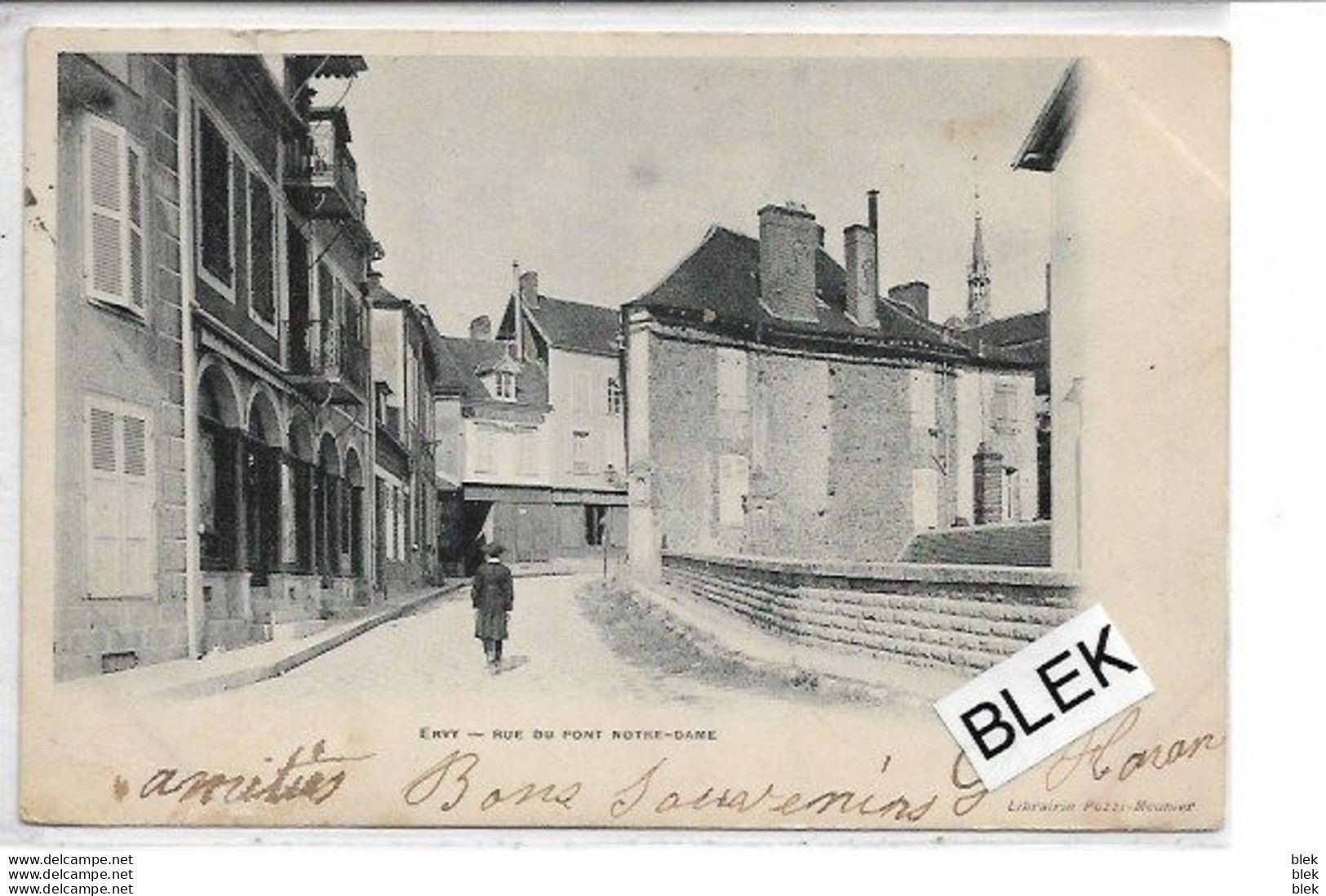 10 . Aube  : Ervy  : Rue Du Pont   Notre Dame . - Ervy-le-Chatel