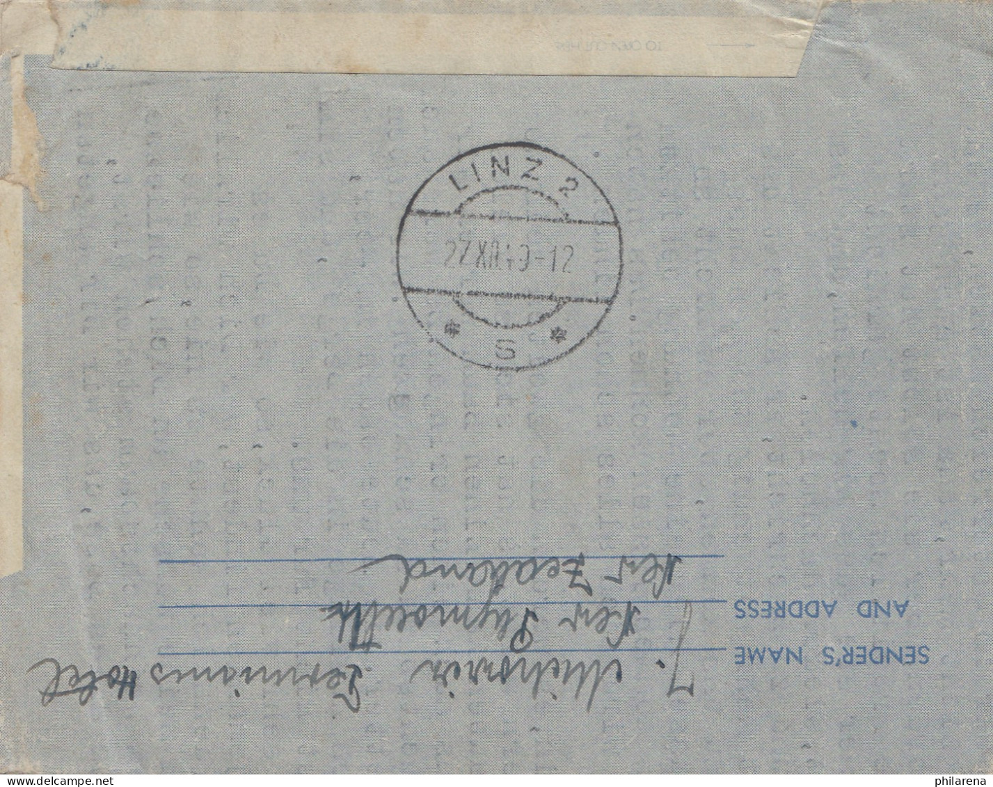 New Zealand: 1949: Air Mail Letter Card New Plymouth To Germany - Other & Unclassified